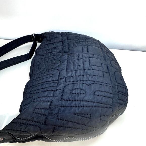 Harley-Davidson Quilted Shoulder Bag Black Nylon Hobo – Genuine MotorClothes - Picture 10 of 16